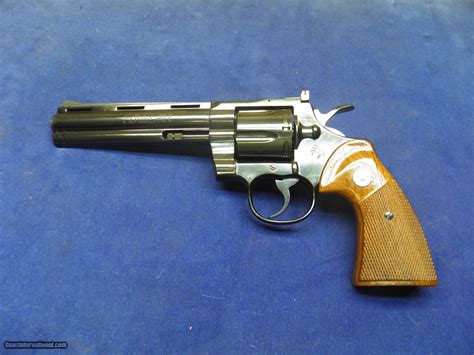 Colt Python 6 Blued 357 Magnum Unfired In Factory Box