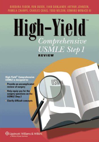 High Yield Comprehensive Usmle Step 1 Review 9780781774277 Abebooks