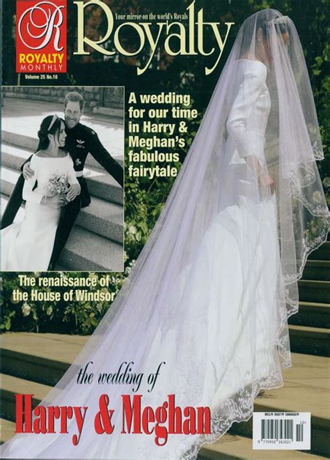 Royalty Magazine Magazine Issue Vol2510 The Royal Wedding Prince Harr
