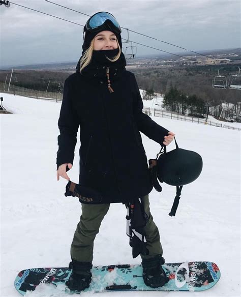 i have a thing for blonde hair blue eye girls but what s better is one that can snowboard if