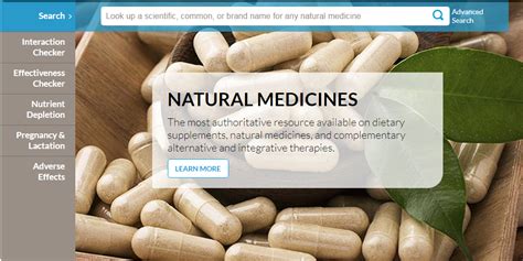 Natural Medicines Database Available On Trial Until May 31