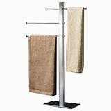 Modern Free Standing Towel Rack