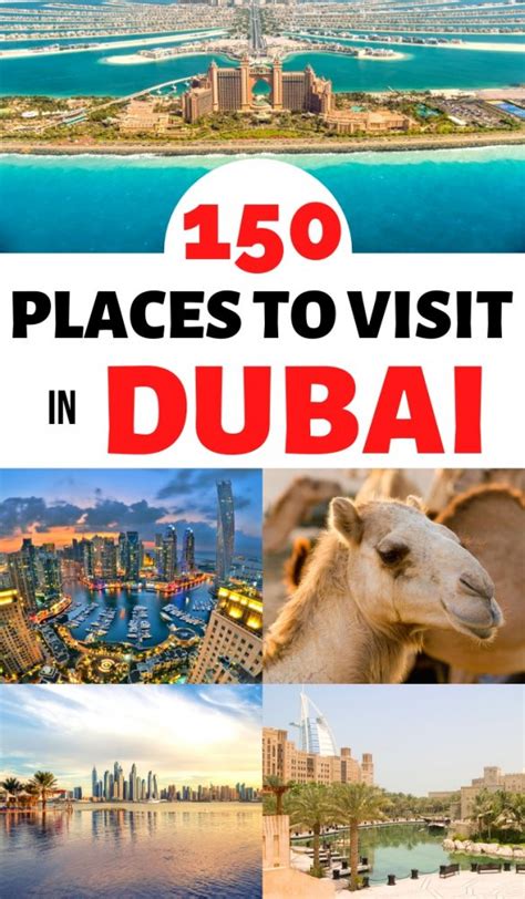Más De 150 Lugares Increíbles Para Visitar En Dubái En 2021 Dubai