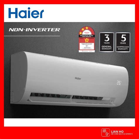 HAIER Wall Mounted R32 Non Inverter HSU LPA Lian Ho Air Cond