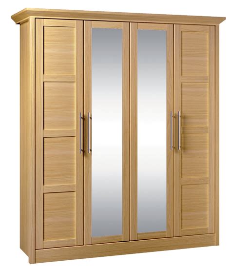 White frame mirrored sliding wardrobe doors b q 15 00 b q sliding wardrobe doors in beeston nottinghamshire gumtree Kingstown Skye Oak 4 Door Mirror Wardrobe | Departments ...