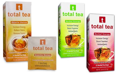 Total Tea Gentle Detox Herbal Energy Evanston Chiropractics Center