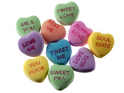 Valentines Day Candy Hearts Sweethearts