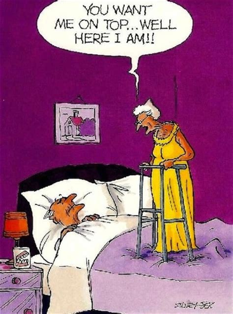 Humor Old People For More Funny Cartoons And Humorous