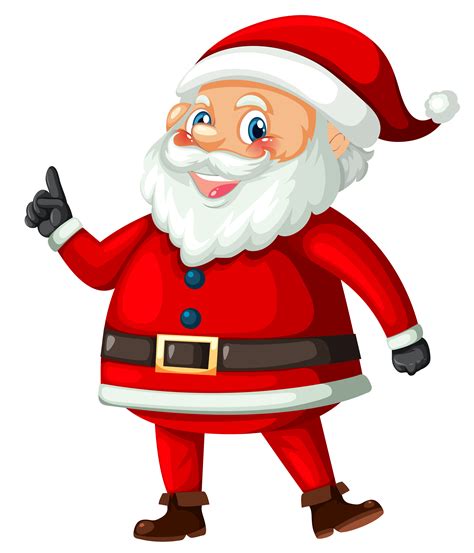 Santa Claus On White Background 434329 Vector Art At Vecteezy