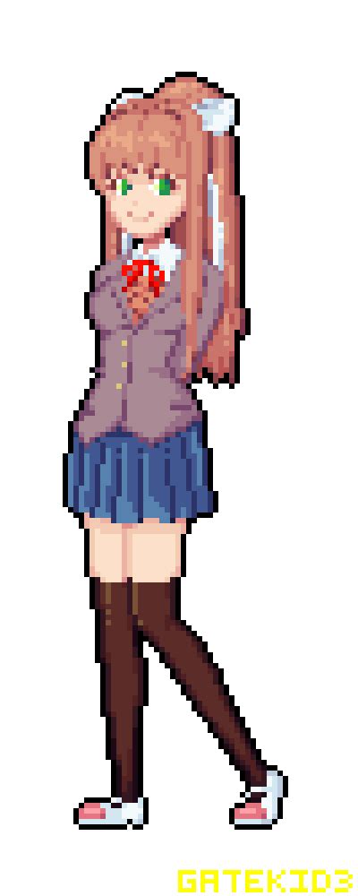5 (a little bit of) (made popular by lou bega) vocal version — billboard karaoke. Monika by gatekid3 on Newgrounds