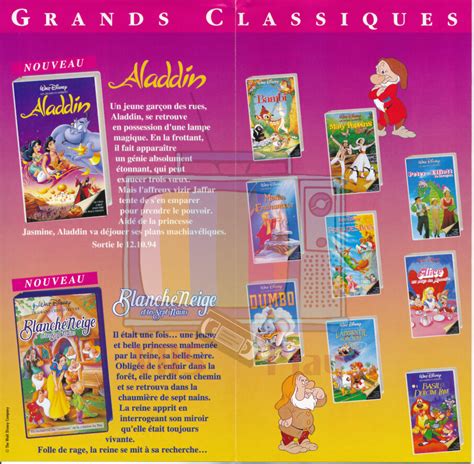01 Blanche Neige Et Les Sept Nains Vhs Play