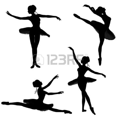 Arabesque Ballerina Dancer Silhouette Ballerina Art Dancing Drawings