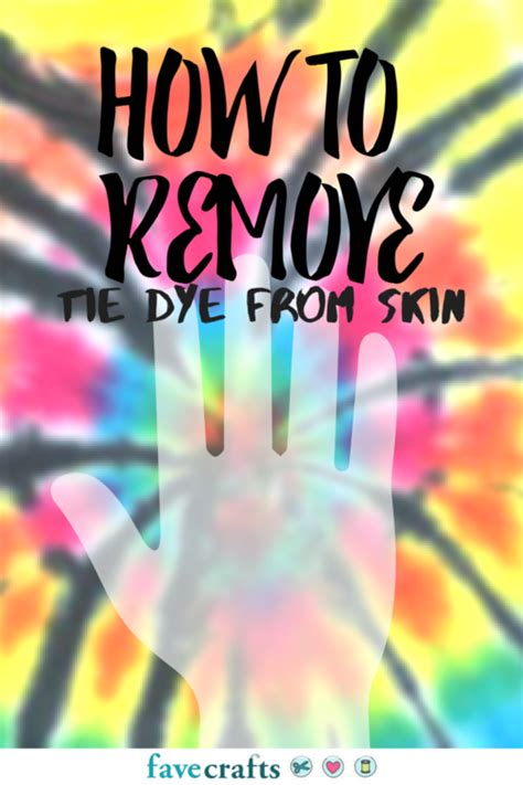 How bout vs blue belts? How to Remove Tie Dye from Skin | FaveCrafts.com