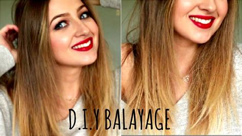 Sometimes we find ourselves trapped in our homes, completely at a loss for how to use our time. DIY: Balayage or Ombre Hair at Home - L'Oreal Paris Glam Highlights - YouTube