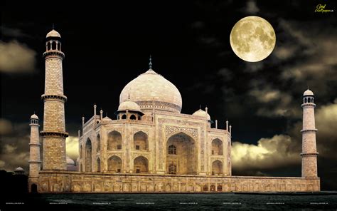 Feel free to download this wallpaper in hd and high quality for free. Taj Mahal At Night Wallpapers 3D (56+ background pictures)