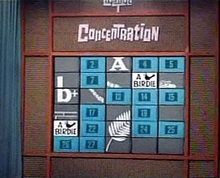 Based on the classic tv game show, concentration is two games in one: Concentration (game show) - Alchetron, the free social ...