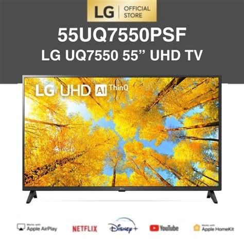 LG 55UQ7550PSF 4K Smart UHD TV ThinQ AI 55 Inch SIPLah