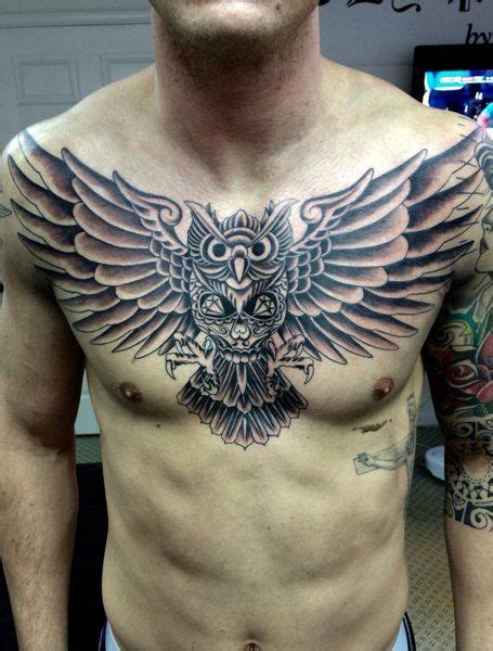 25 Majestic Owl Tattoo Designs And Meaning Owl Tattoo Chest Chest