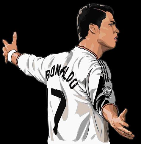 Ronaldo Cartoon Drawing At Explore Collection Of