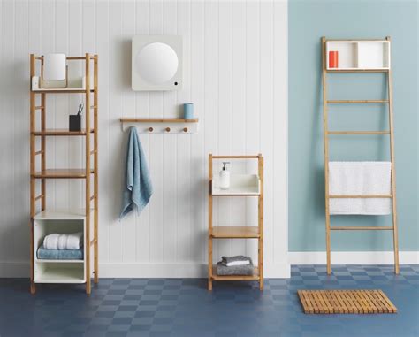 Etagere salle de bain ou autre 30 x 190 cm. Échelle salle de bain étagère ou porte-serviettes en 20 ...