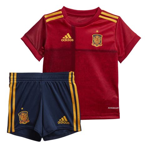 Avec france football, suivez l'actualité; Tenue bébé Espagne domicile 2020 sur Foot.fr