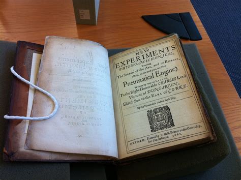 Rare Book By Robert Boyle News
