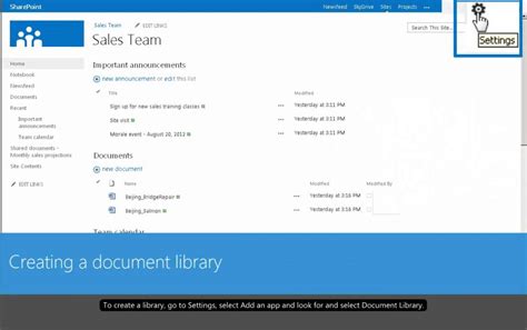 Introduction To Sharepoint 2013 Libraries Create A Document Library