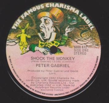 Check spelling or type a new query. Peter Gabriel - Shock The Monkey (1982, Vinyl) | Discogs