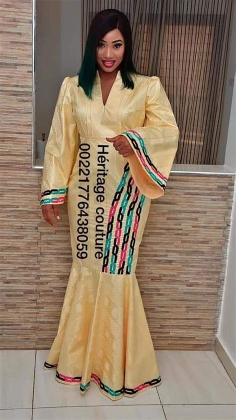 Model bazin riche brodé femme. Pin by Affoussiata KANATE on Ma in 2020 | African clothing, African fashion dresses, African ...