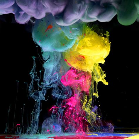 Ink And Water Color Explosion