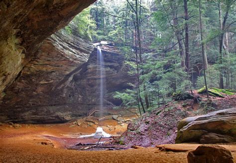 Ash Cave Falls Ohio