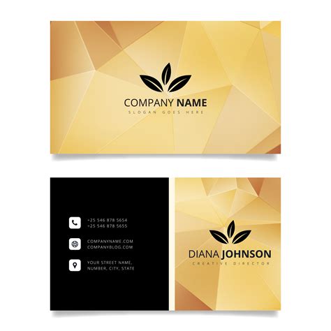Find & download free graphic resources for name card design. Gold geometric business card. Modern simple business card ...