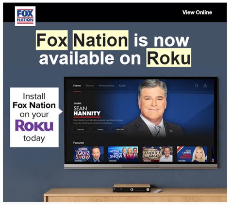 Is Fox Nation Available On Roku Quora