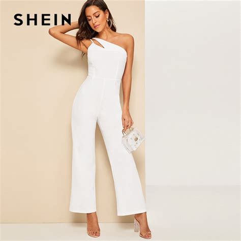 Buy Shein Glamorous Double Strappy One Shoulder Wide