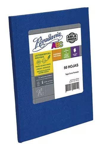 Cuaderno Abc Aula Universal 50hs Cuadriculado Azul Rivadavia MercadoLibre