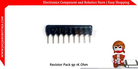 Jual Resistor Pack 9p 1k Ohm