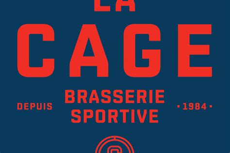 La Cage Brasserie Sportive Lg2boutique On Behance