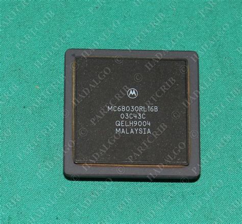 Motorola Mc68030rl16b Cpu Processor 16mhz New