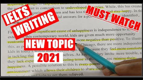 Ielts Writing Test New Writing Task 2 Topic 2021 Hash Ielts