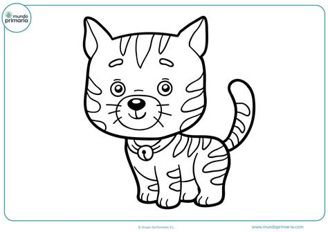 Dibujos De Gatos Para Imprimir Y Colorear Mundo Primaria