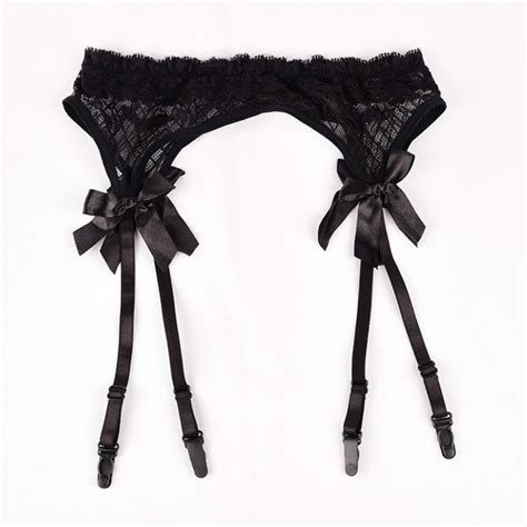 sheer lace ligas sexy top thigh highs garter belt stockings bondage lingerie garter belt