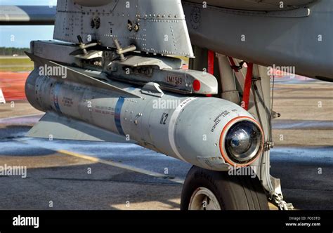 An Air Force Agm 65 Maverick Missile On An A 10 Warthog Attack Jet