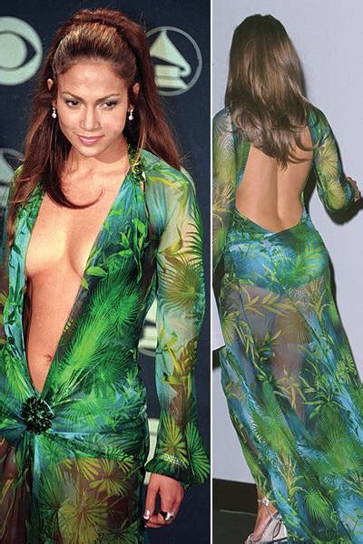 The sheer fabric was printed with a tropical leaf and bamboo pattern, and cut with a very low neckline that extended well past lopez's navel. 17 Best images about J Lo on Pinterest | Jen lopez, Summer ...