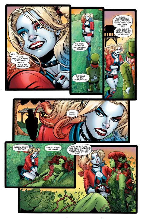 dc comics exclusive preview harley quinn and poison ivy 3 we re all mad here
