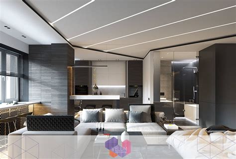A drop ceiling gives any room a completed look. Stretch ceiling design, Stretch ceiling ideas # ...