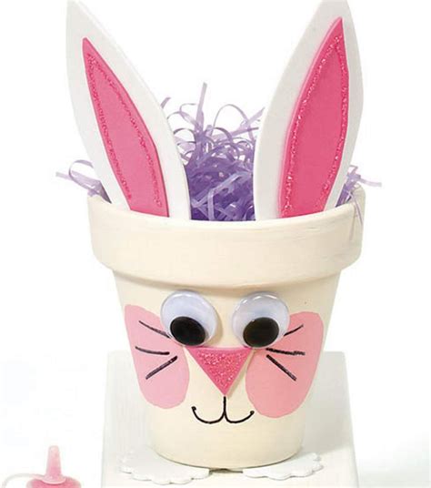 Bunny Pot Joann Jo Ann Easter Crafts For Adults Easter Crafts