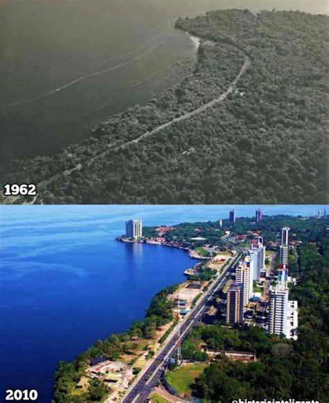 Antes E Depois A Transformação De Manaus Em Pouco Mais De Um Século Portal Amazônia
