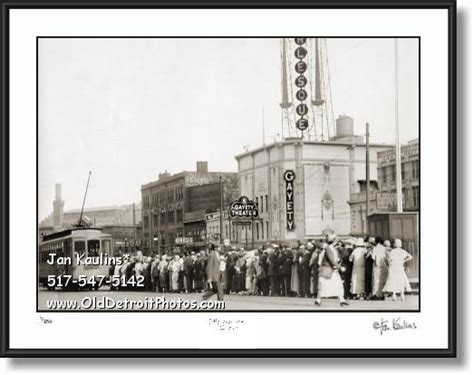 Gayety Burlesque Theater Detroit 1920s Photo Jan Kaulins Photo Art