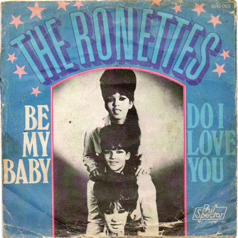 The Ronettes Be My Baby Do I Love You 1975 Vinyl Discogs