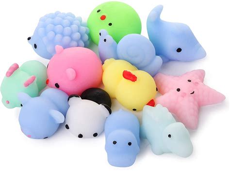 5 10 Pcs Mini Cute Squishy Toy Mochi Squishy Stress Ball Etsy